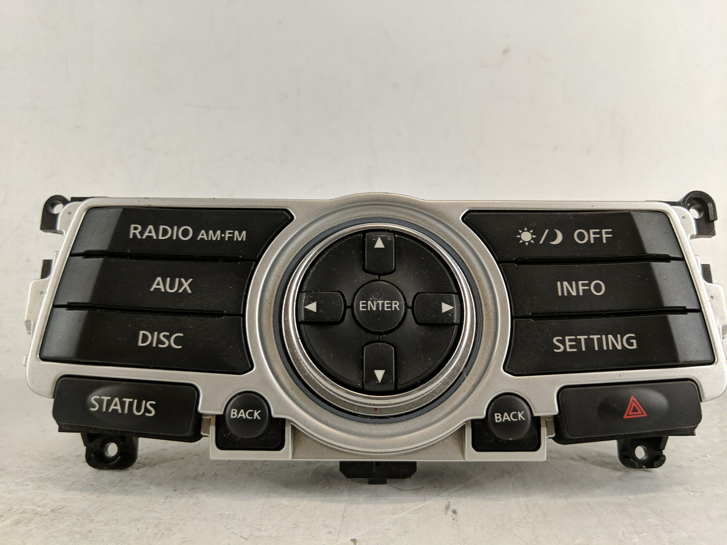 2008-2013 Infiniti G37 Radio Control Panel - Oemusedautoparts1.com