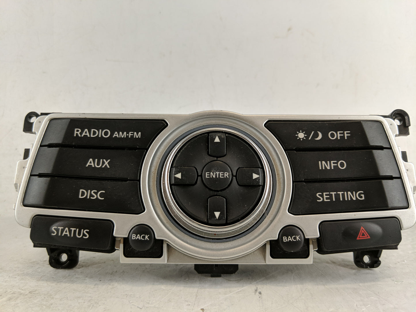 2008-2013 Infiniti G37 Radio Control Panel - Oemusedautoparts1.com