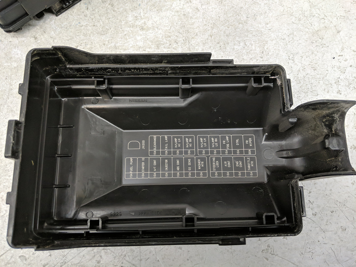 2008-2009 Infiniti G37 Fusebox Fuse Box Panel Relay Module P/N:284B7 JK00A Fits Fits 2008 2009 OEM Used Auto Parts - Oemused