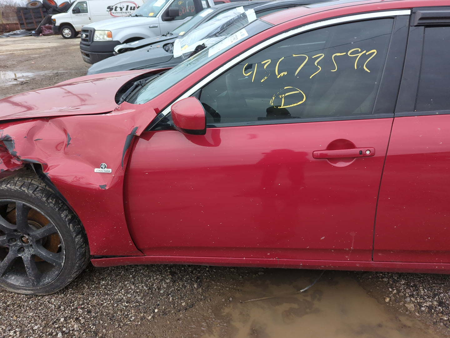 2009-2013 Infiniti G37 Driver Front Door Oem - Oemusedautoparts1.com