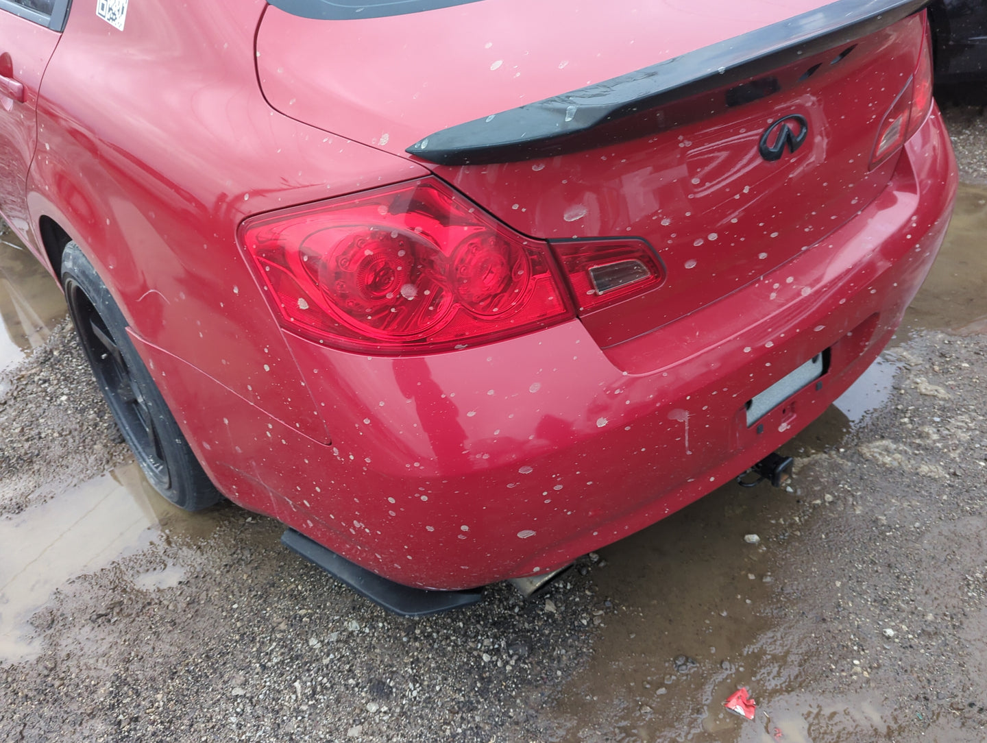 2009-2009 Infiniti G37 Rear Bumper Assembly Oem - Oemusedautoparts1.com