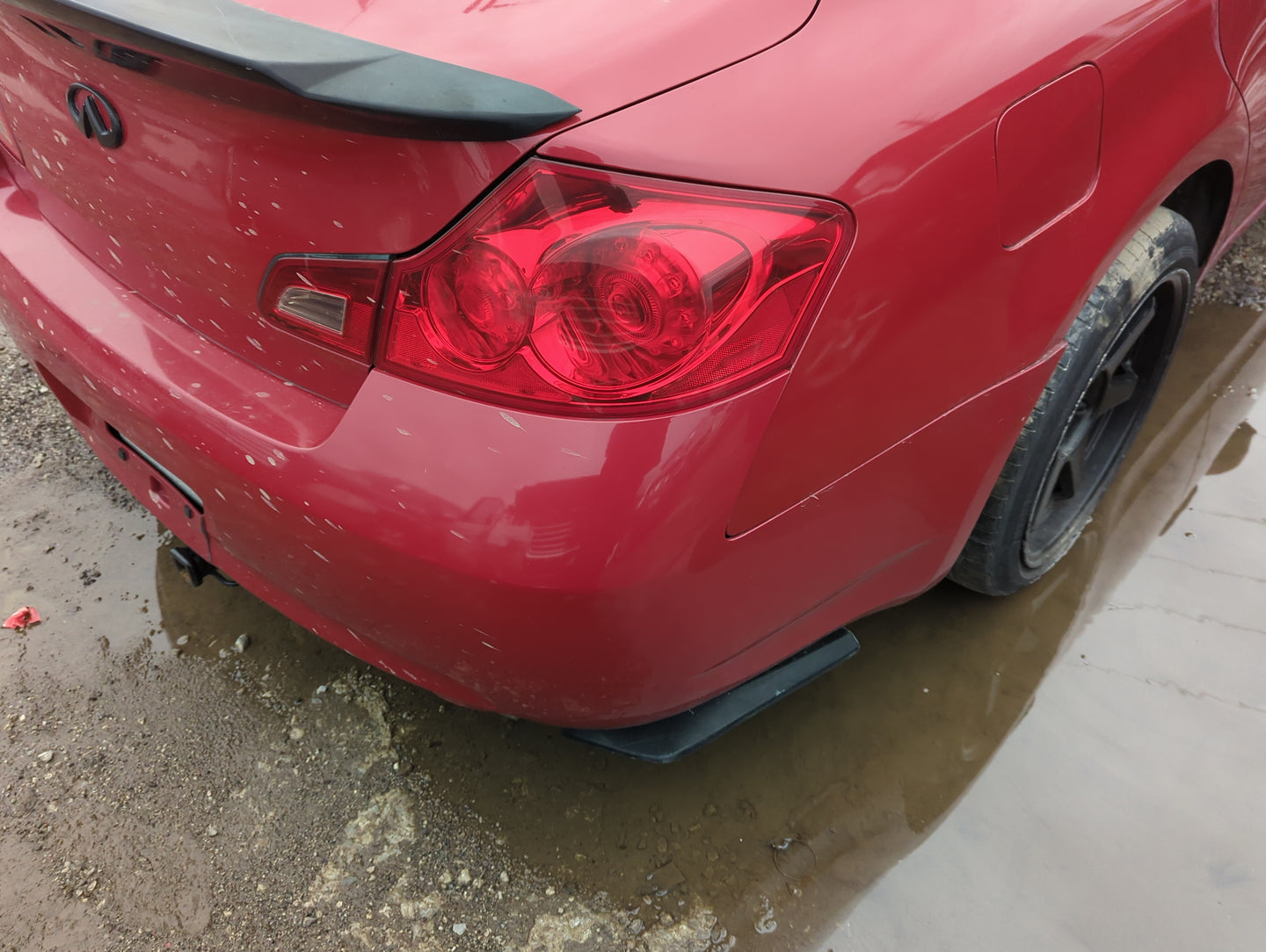 2009-2009 Infiniti G37 Rear Bumper Assembly Oem - Oemusedautoparts1.com