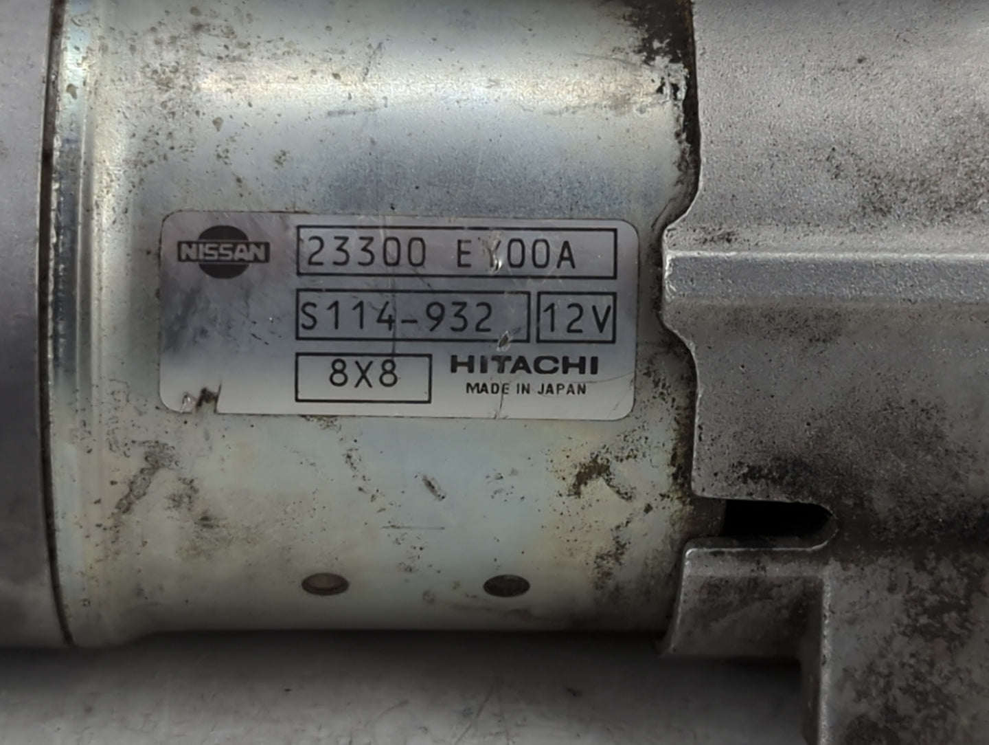 2008-2013 Infiniti G37 Car Starter Motor Solenoid OEM P/N:23300 EY00A Fits OEM Used Auto Parts - Oemusedautoparts1.com