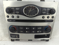 2009 Infiniti G37 Climate Control Module Temperature AC/Heater Replacement Fits OEM Used Auto Parts - Oemusedautoparts1.com