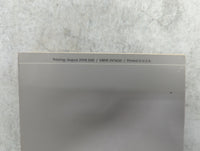 2009 Infiniti G37 Owners Manual Book Guide P/N:OM9E-0V36U0 OEM Used Auto Parts - Oemusedautoparts1.com