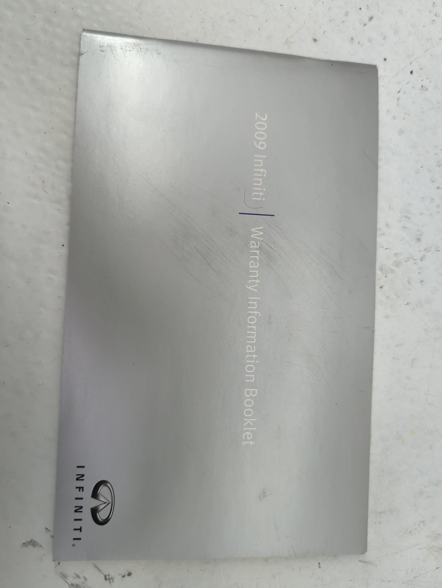 2009 Infiniti G37 Owners Manual Book Guide P/N:QR9E-0V36U0 WB9E-0INFU0 OEM Used Auto Parts - Oemusedautoparts1.com