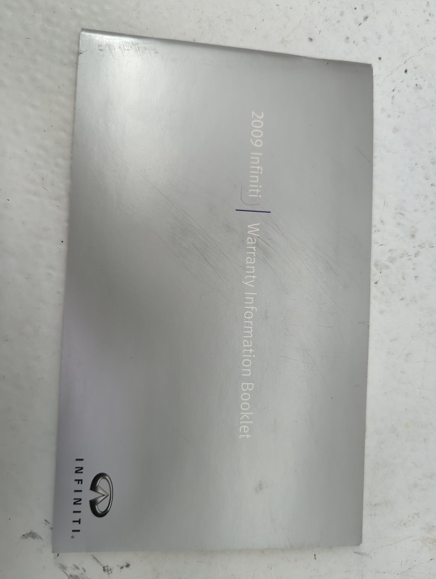 2009 Infiniti G37 Owners Manual Book Guide P/N:QR9E-0V36U0 WB9E-0INFU0 OEM Used Auto Parts - Oemusedautoparts1.com