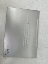2009 Infiniti G37 Owners Manual Book Guide P/N:QR9E-0V36U0 WB9E-0INFU0 OEM Used Auto Parts - Oemusedautoparts1.com