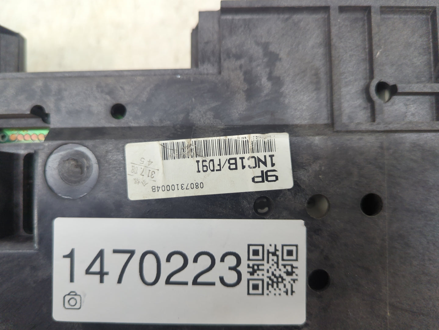 2009 Infiniti G37 Instrument Cluster Speedometer Gauges P/N:9P 1NC1B/FD91, 080731000048 Miles:134K Fits OEM Used Auto Parts 