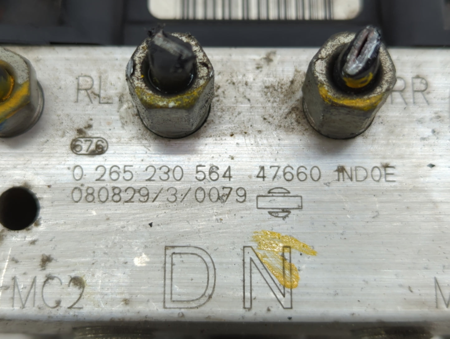 2009-2010 Infiniti G37 ABS Pump Control Module Replacement P/N:47660 1ND0E Fits Fits 2009 2010 OEM Used Auto Parts - Oemused