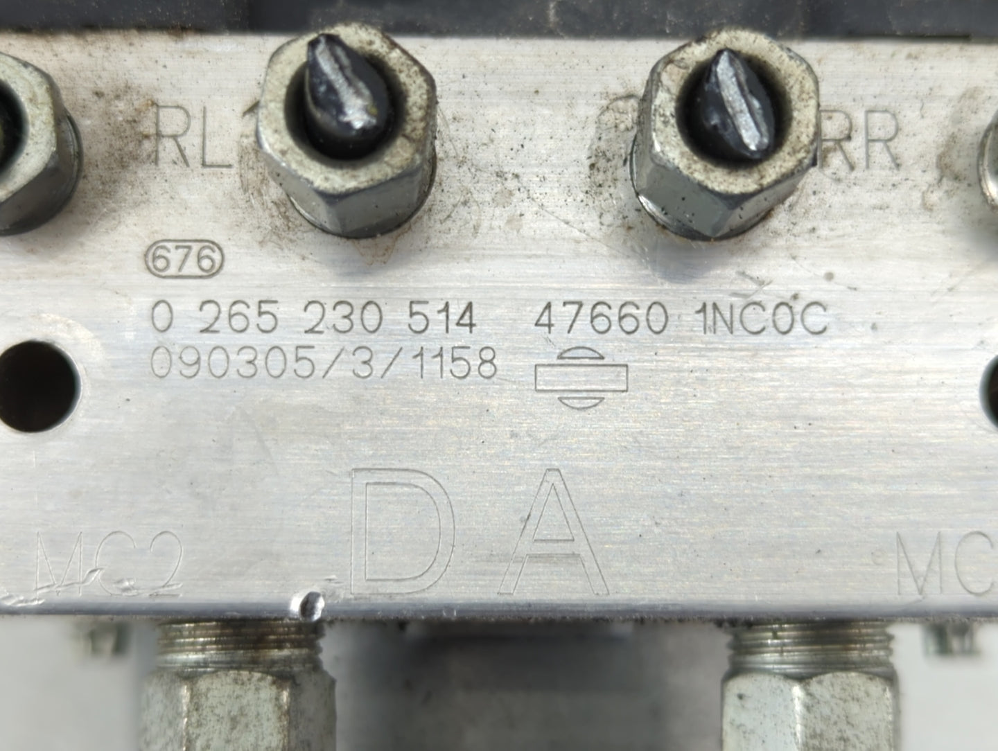 2009-2010 Infiniti G37 ABS Pump Control Module Replacement P/N:47660 1NC0C Fits Fits 2009 2010 OEM Used Auto Parts - Oemused