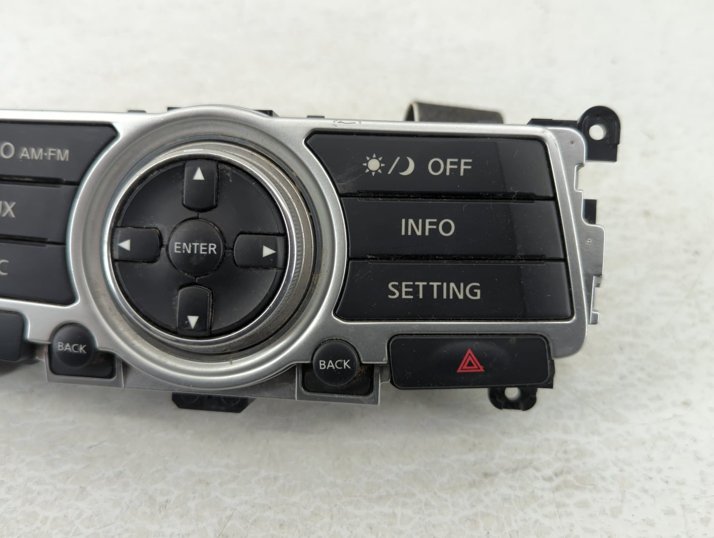 2008-2009 Infiniti G37 Climate Control Module Temperature AC/Heater Replacement P/N:28395 JK60B Fits Fits 2007 2008 2009 OEM