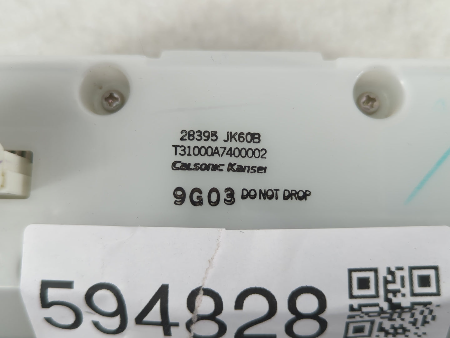 2008-2009 Infiniti G37 Climate Control Module Temperature AC/Heater Replacement P/N:28395 JK60B Fits Fits 2007 2008 2009 OEM