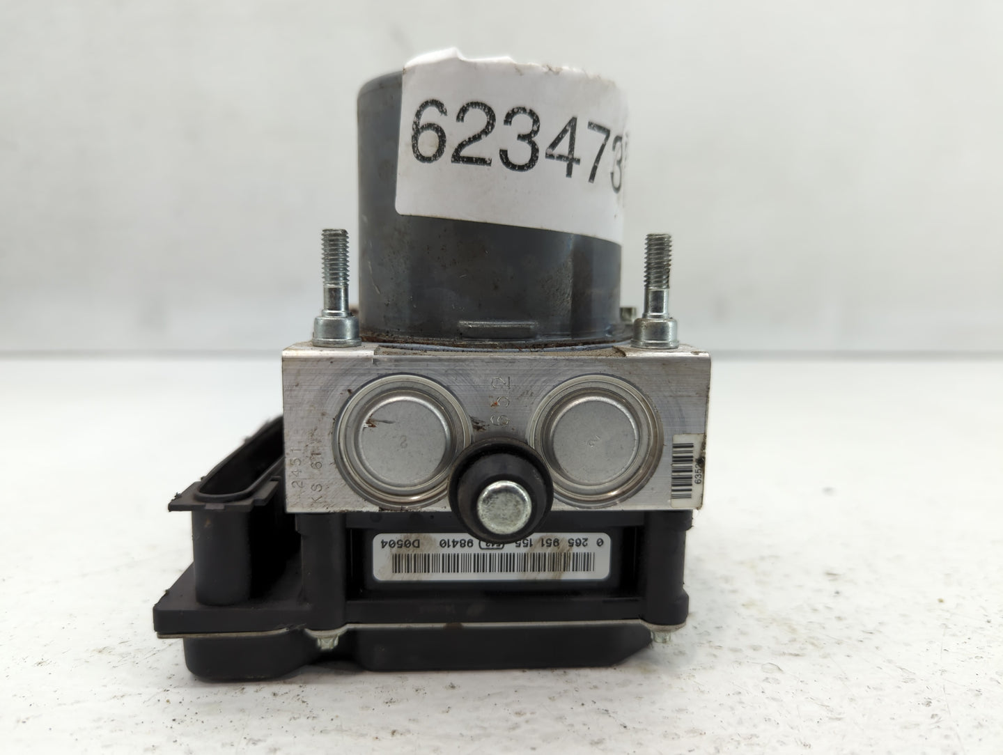 2009 Infiniti G37 ABS Pump Control Module Replacement P/N:47660 1NC0E 0 265 230 540 Fits OEM Used Auto Parts - Oemusedautopa