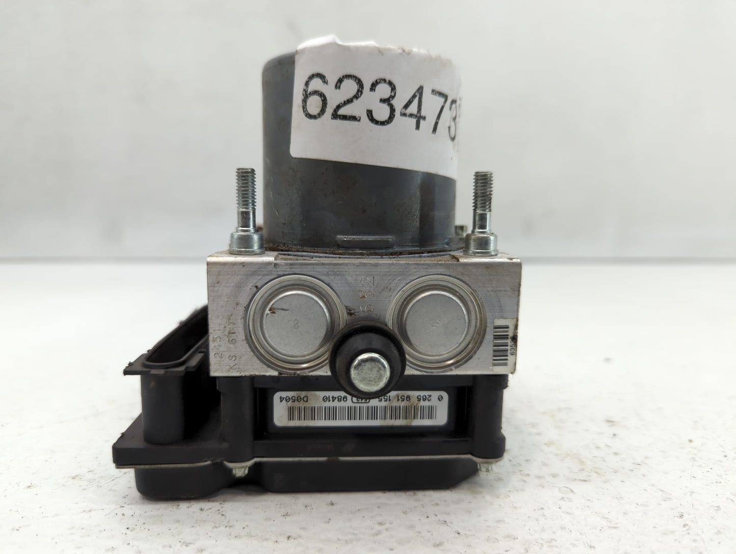 2009 Infiniti G37 ABS Pump Control Module Replacement P/N:47660 1NC0E 0 265 230 540 Fits OEM Used Auto Parts - Oemusedautopa