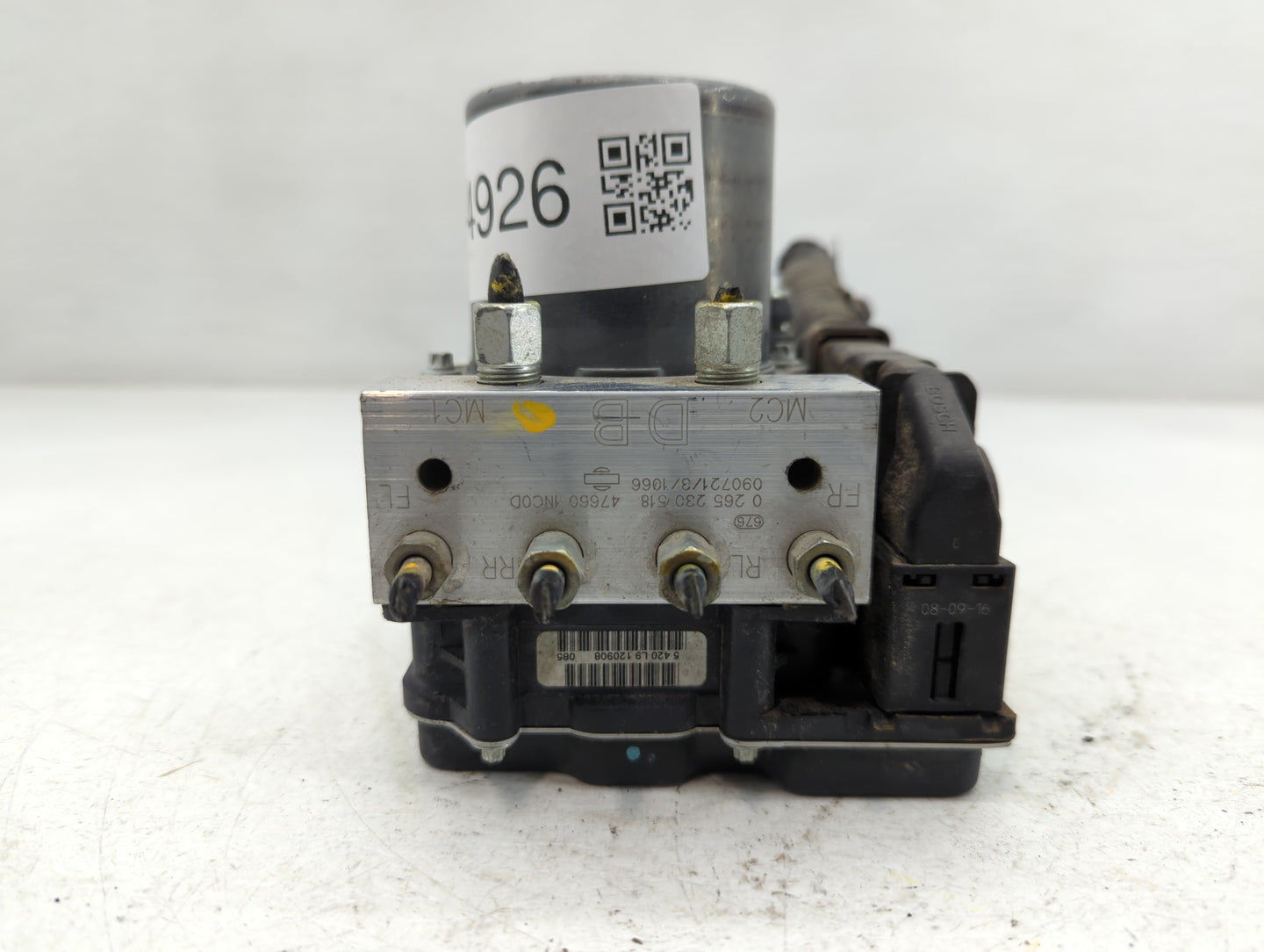 2009 Infiniti G37 ABS Pump Control Module Replacement P/N:27660 1NC0D 0 265 230 518 Fits OEM Used Auto Parts - Oemusedautopa