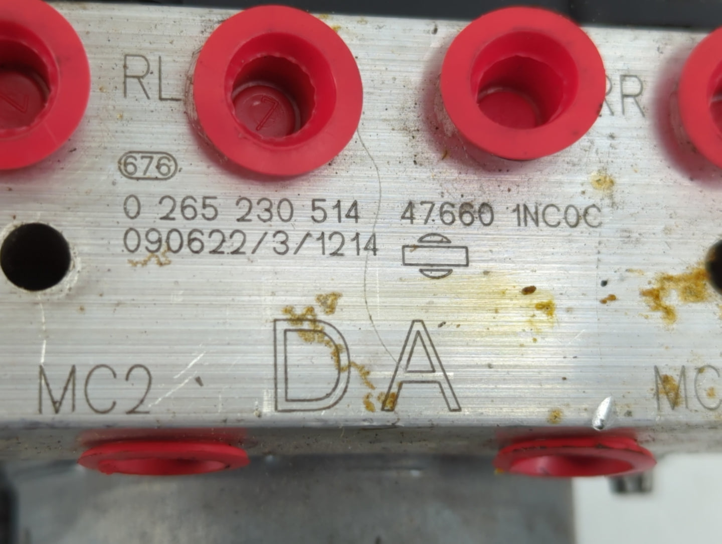 2009 Infiniti G37 ABS Pump Control Module Replacement P/N:27660 1NC0C 0 265 230 514 Fits OEM Used Auto Parts - Oemusedautopa