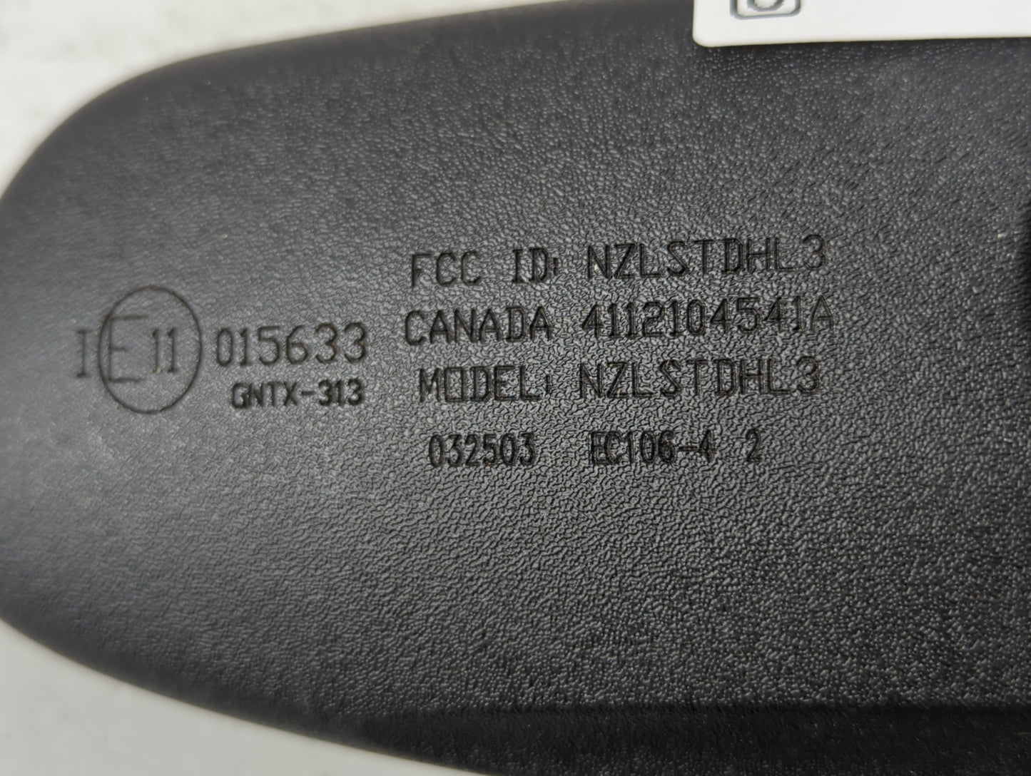 2009-2010 Infiniti M35 Interior Rear View Mirror Replacement OEM P/N:E11015633 Fits Fits 2007 2008 2009 2010 2011 2012 2013 