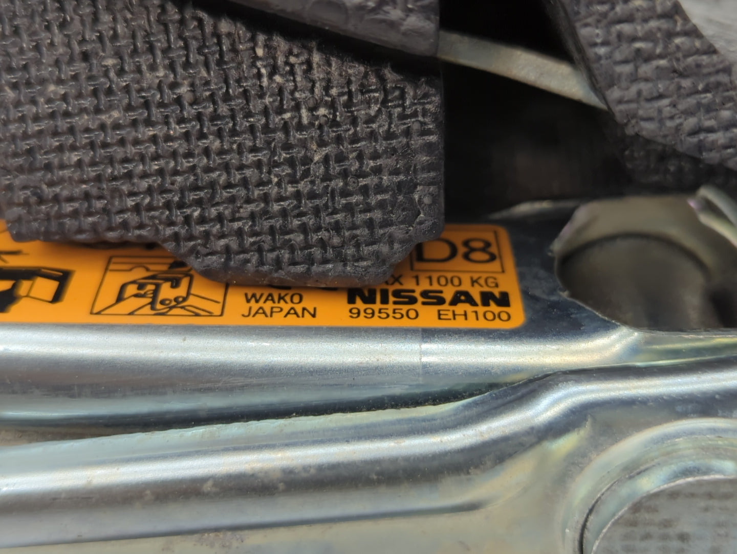 2009 Infiniti M45 Spare Scissor Car Jack - Oemusedautoparts1.com