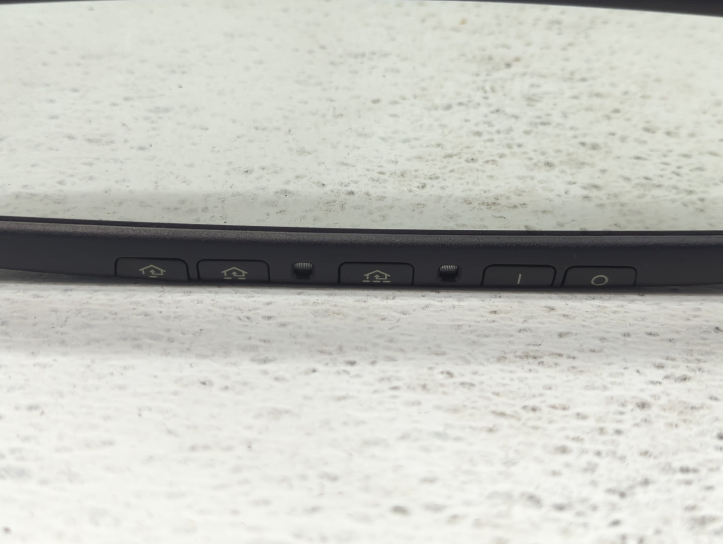 2009 Infiniti M45 Interior Rear View Mirror Replacement OEM P/N:E11015894 Fits OEM Used Auto Parts - Oemusedautoparts1.com