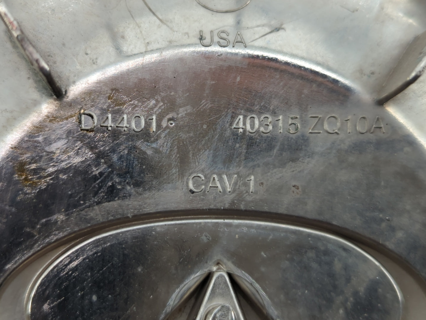 2009 Infiniti Qx56 Rim Wheel Center Cap Black - Oemusedautoparts1.com