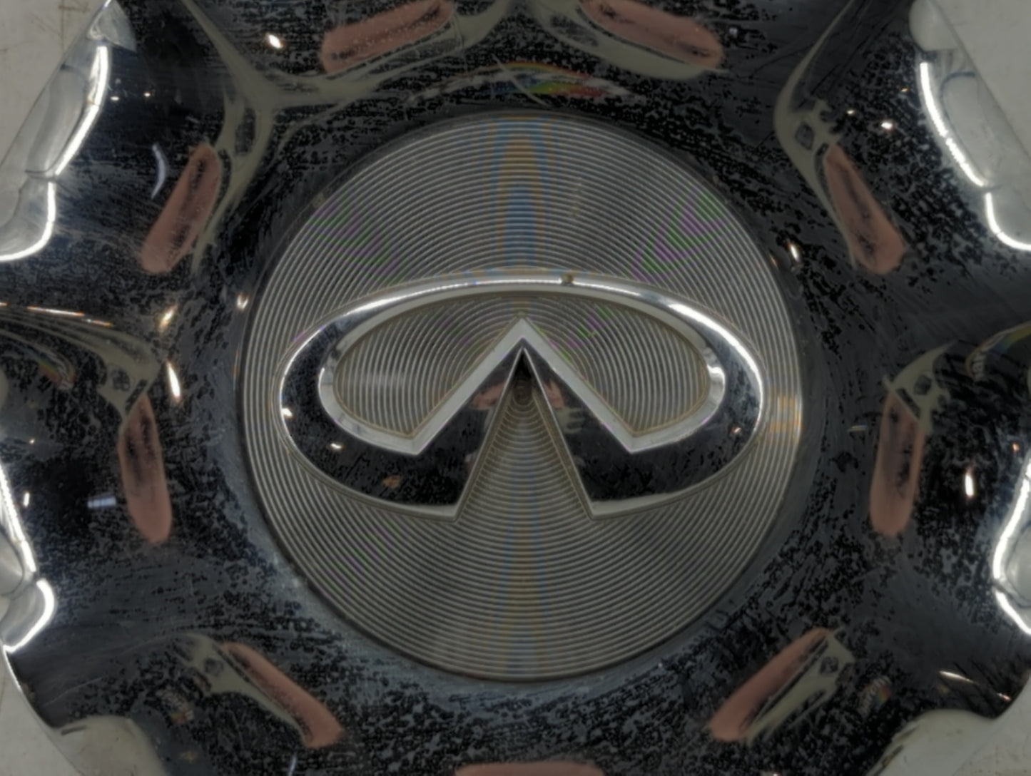 2009 Infiniti Qx56 Rim Wheel Center Cap Black 447827 - Oemusedautoparts1.com