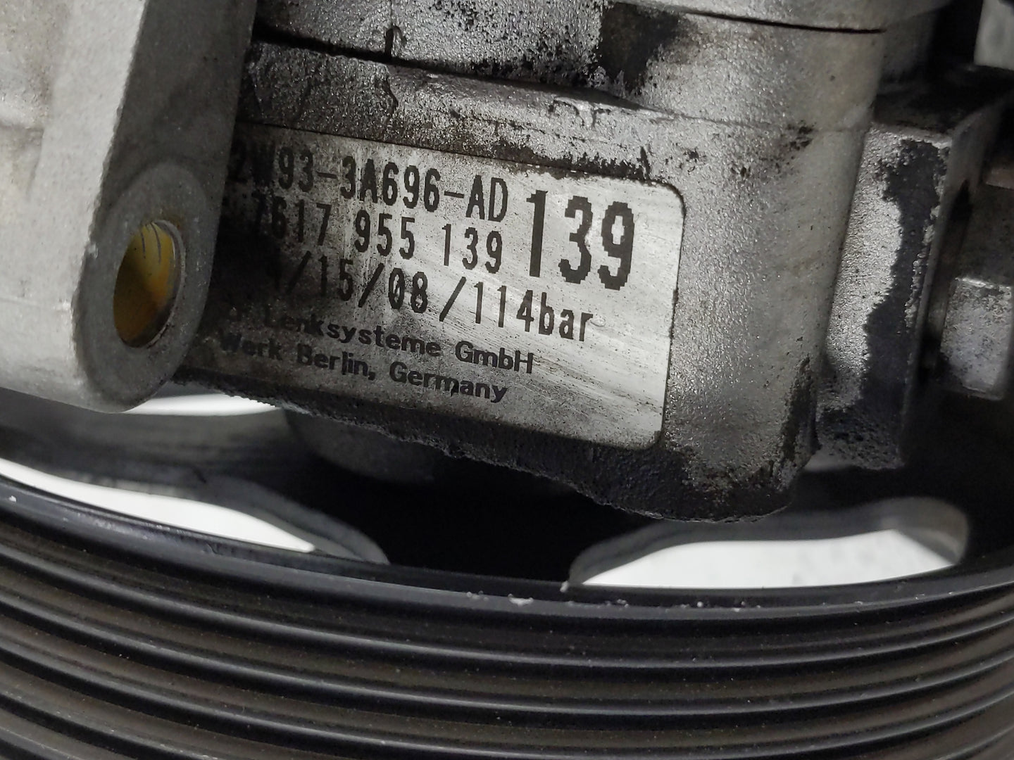 2009-2010 Jaguar Xf Power Steering Column Pump Oem - Oemusedautoparts1.com