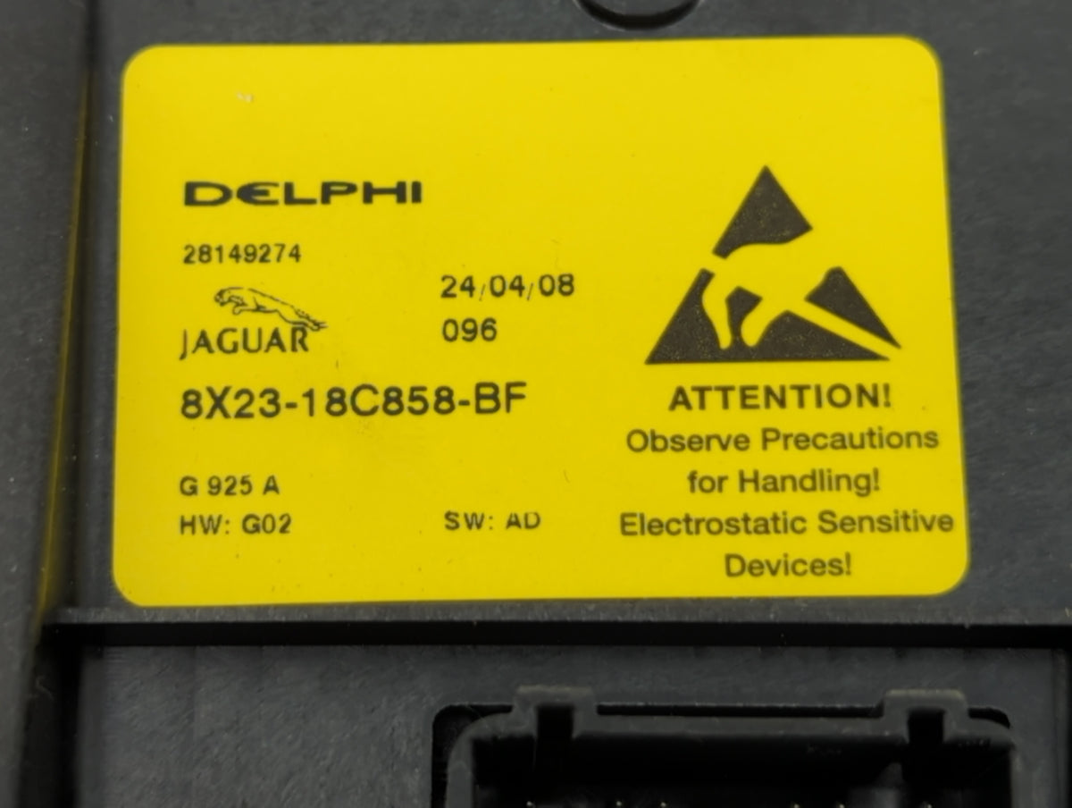 2009-2011 Jaguar Xf Am Fm Cd Player Radio Receiver 467193 - Oemusedautoparts1.com