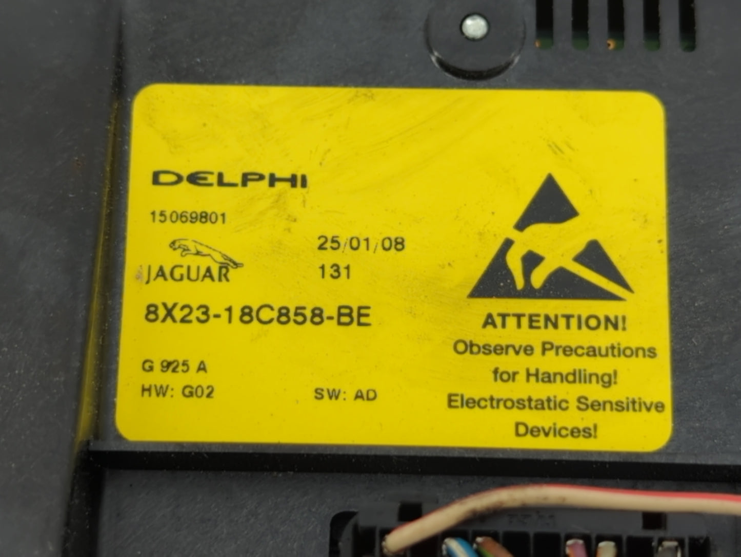 2009-2011 Jaguar Xf Radio Control Panel - Oemusedautoparts1.com