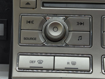2009-2011 Jaguar Xf Radio Control Panel