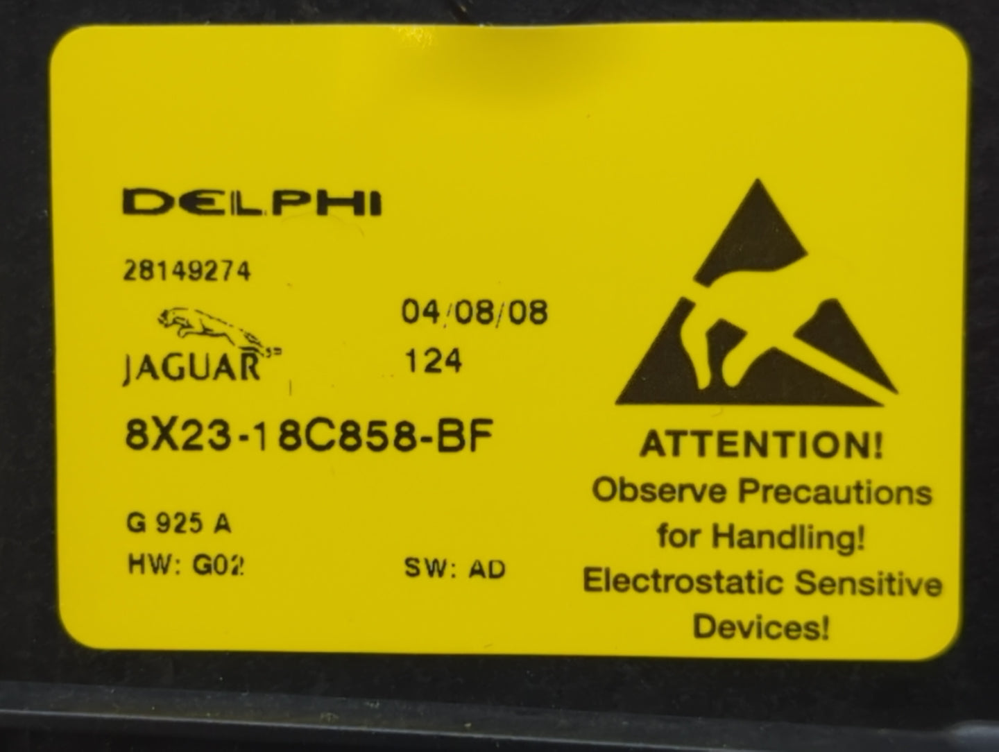 2009-2011 Jaguar Xf Radio Control Panel - Oemusedautoparts1.com