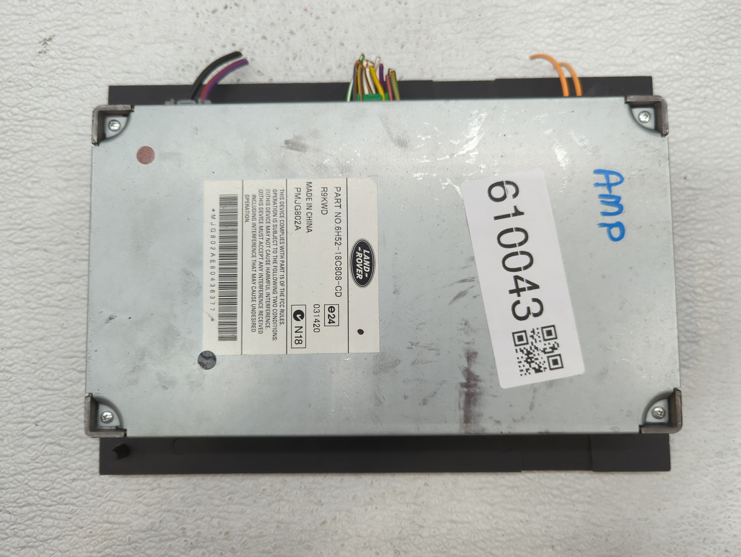 2009-2011 Jaguar Xf Am Fm Cd Player Radio Receiver - Oemusedautoparts1.com