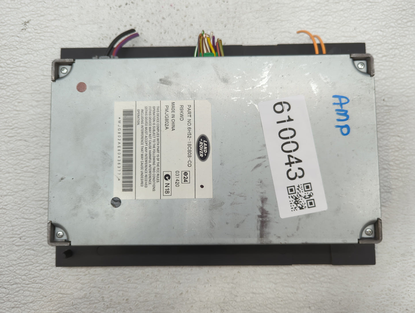 2009-2011 Jaguar Xf Am Fm Cd Player Radio Receiver - Oemusedautoparts1.com