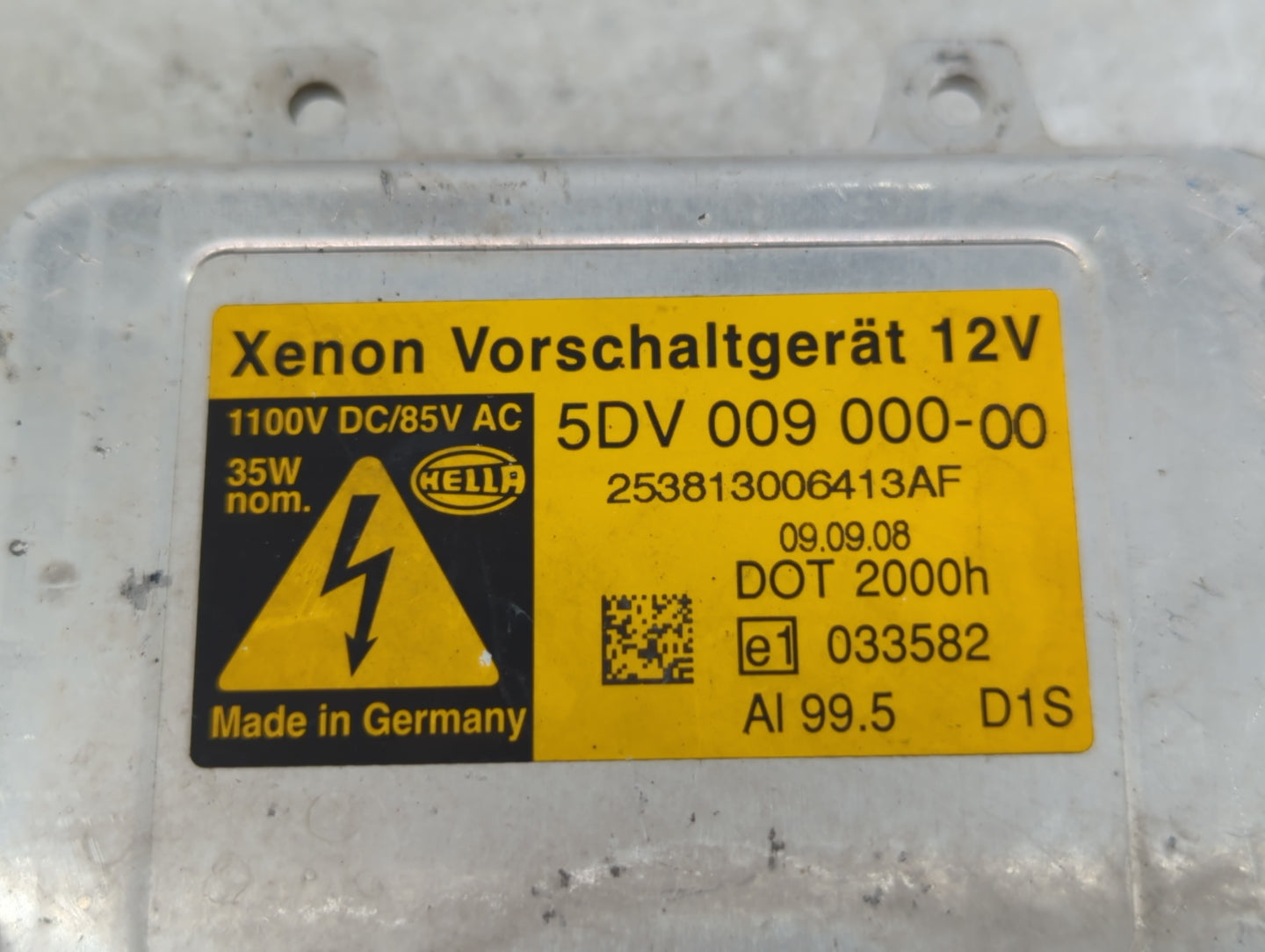 2009-2012 Jaguar Xf Headlight Ballast Head Light - Oemusedautoparts1.com