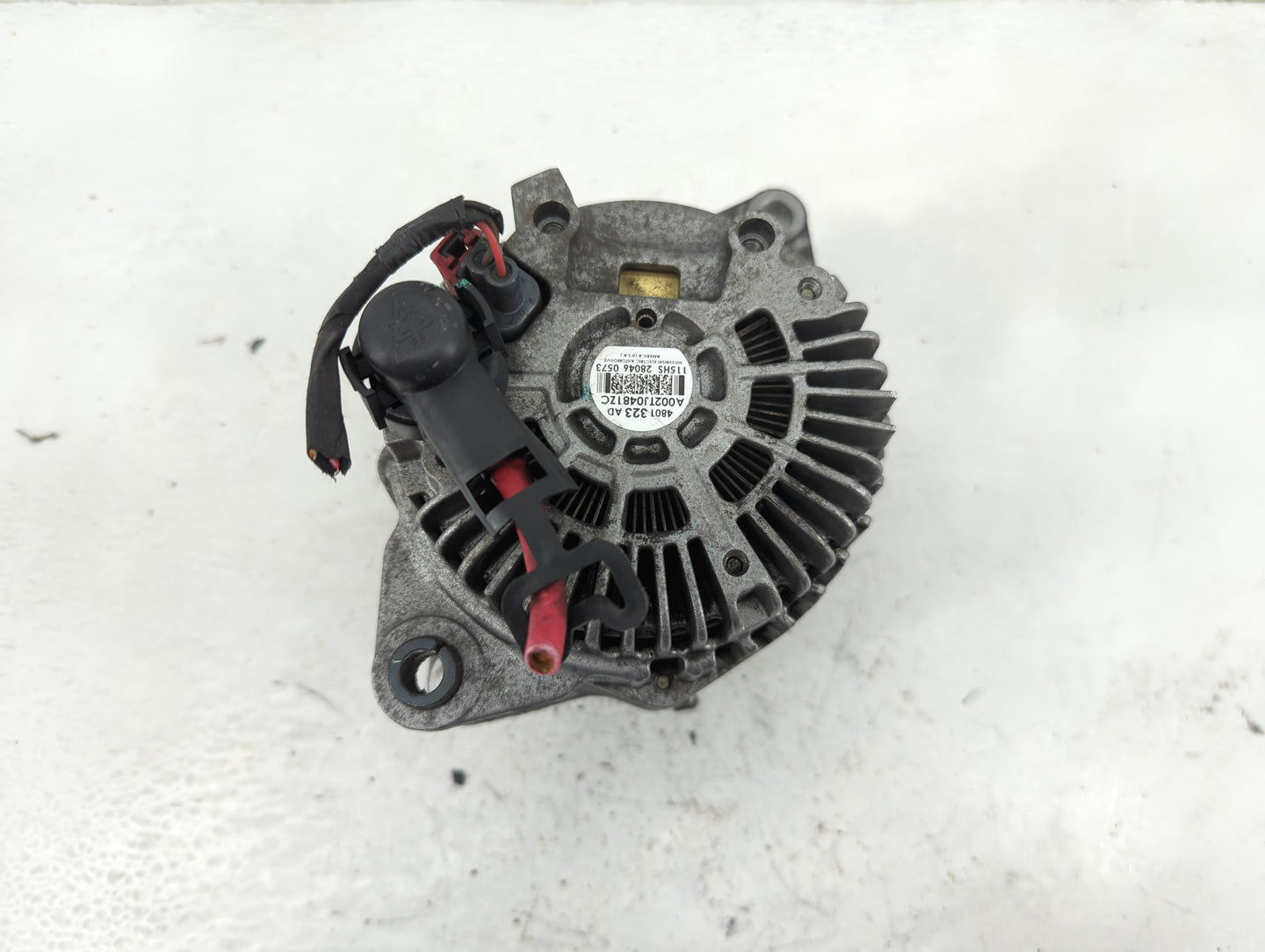 2009 Jeep Compass Alternator Replacement Generator Charging Assembly Engine OEM P/N:4801323AD Fits OEM Used Auto Parts - Oem
