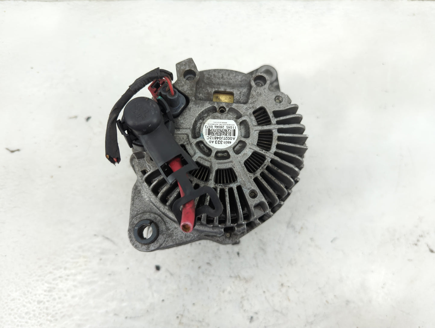 2009 Jeep Compass Alternator Replacement Generator Charging Assembly Engine OEM P/N:4801323AD Fits OEM Used Auto Parts - Oem