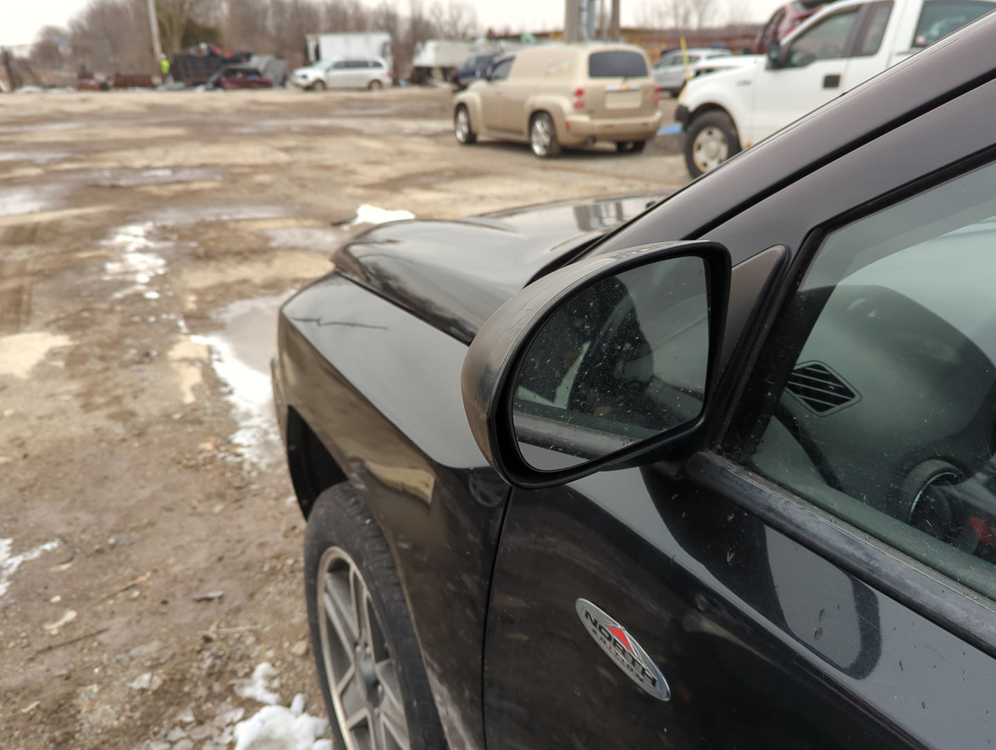 2007-2012 Jeep Compass Driver Side View Mirror - Left Door Mirror OEM Used - Oemusedautoparts1.com