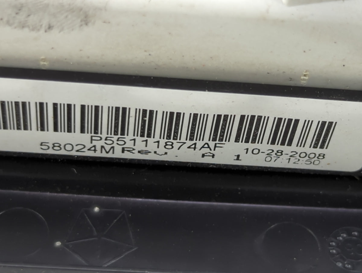 2007-2009 Jeep Compass Climate Control Module Temperature AC/Heater Replacement P/N:P55111874AF Fits Fits 2007 2008 2009 OEM