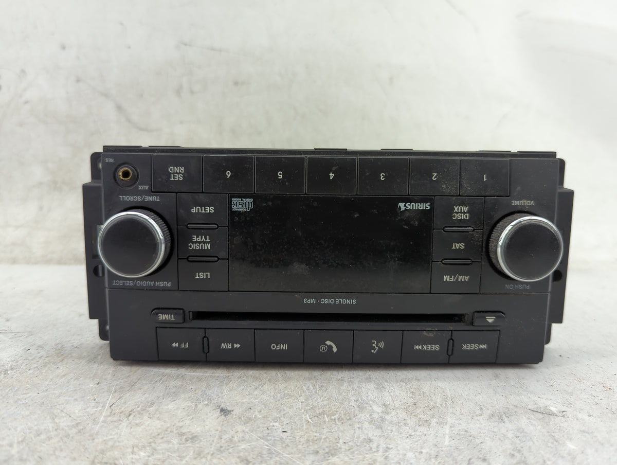 2009-2010 Jeep Compass Radio AM FM Cd Player Receiver Replacement Fits Fits 2008 2009 2010 OEM Used Auto Parts - Oemusedauto