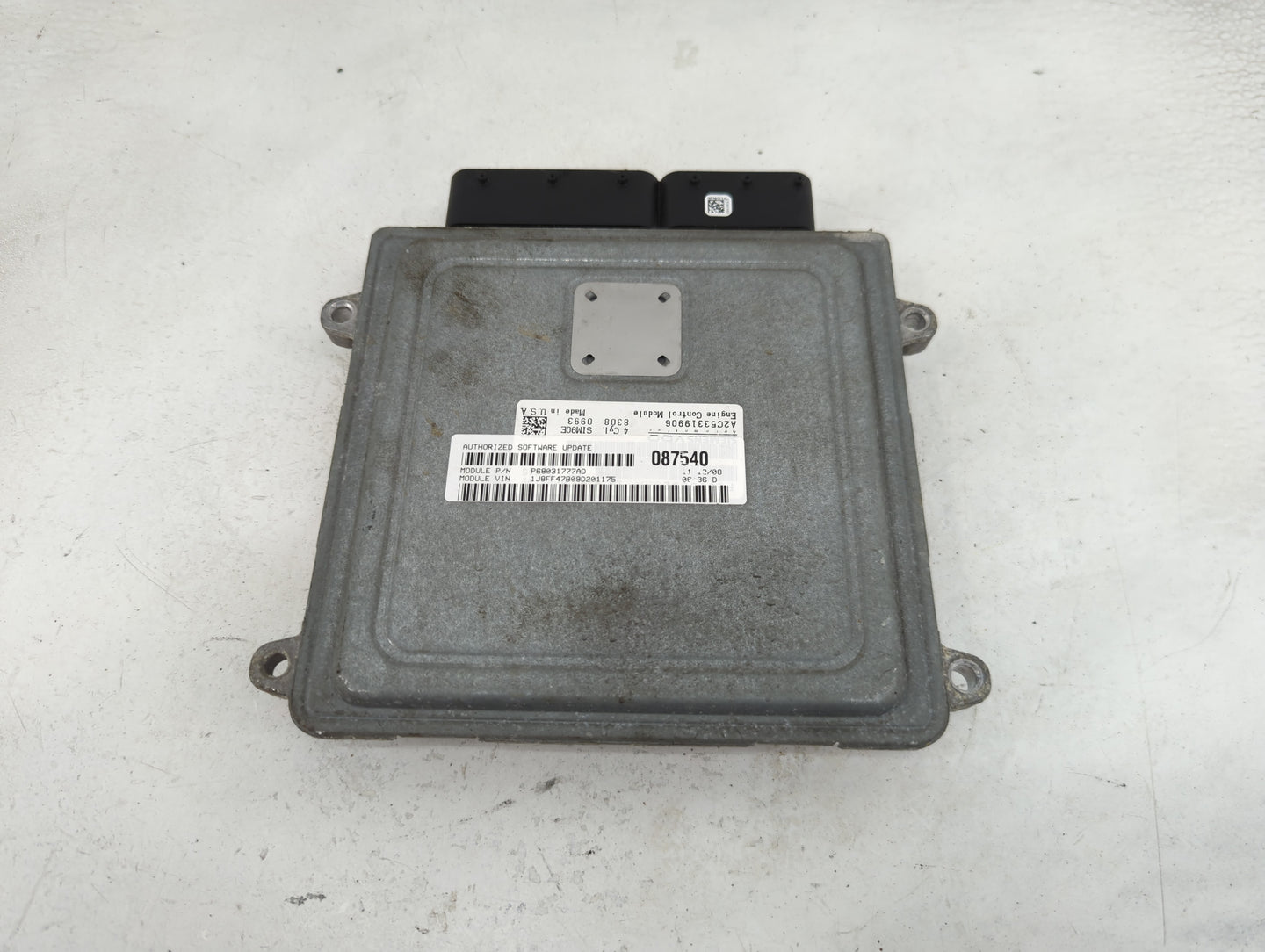 2007-2010 Jeep Compass PCM Engine Control Computer ECU ECM PCU OEM Fits Fits 2007 2008 2009 2010 OEM Used Auto Parts - Oemus