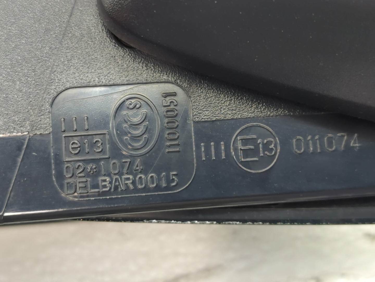 2007-2017 Jeep Compass Passenger Side View Mirror - Right Door Mirror OEM Used - Oemusedautoparts1.com