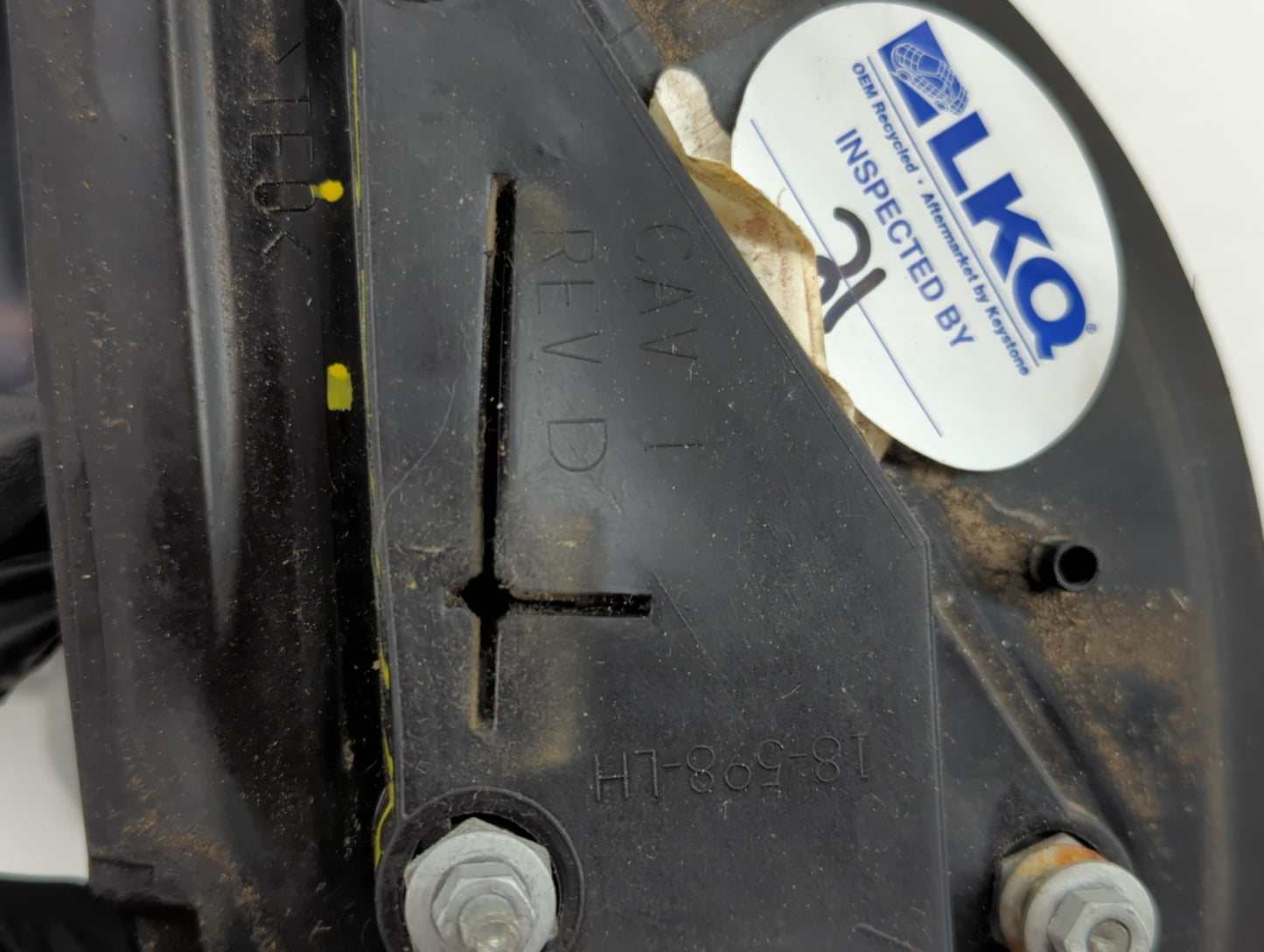 2007-2017 Jeep Compass Side Mirror Replacement Driver Left View Door Mirror P/N:18-598-LH Fits OEM Used Auto Parts - Oemused