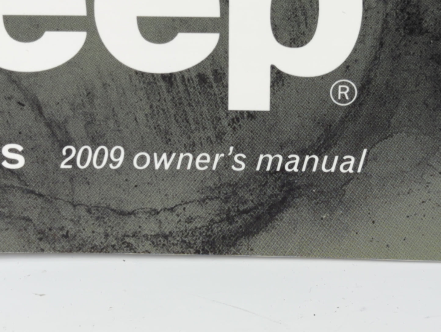2009 Jeep Compass Owners Manual Book Guide P/N:81-326-0911 OEM Used Auto Parts - Oemusedautoparts1.com