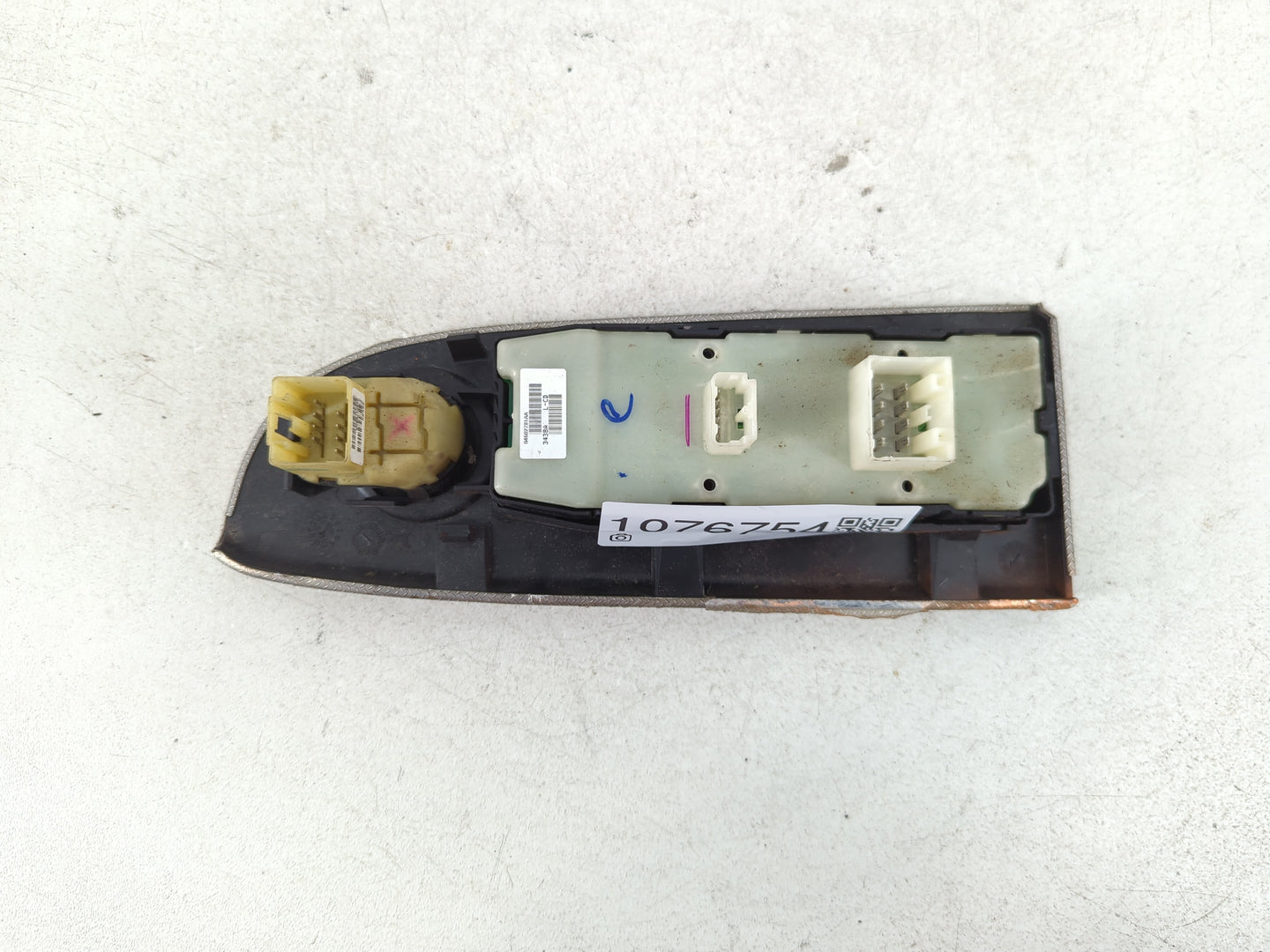 2006-2010 Jeep Grand Cherokee Master Power Window Switch Replacement Driver Side Left P/N:04602781AA Fits OEM Used Auto Part