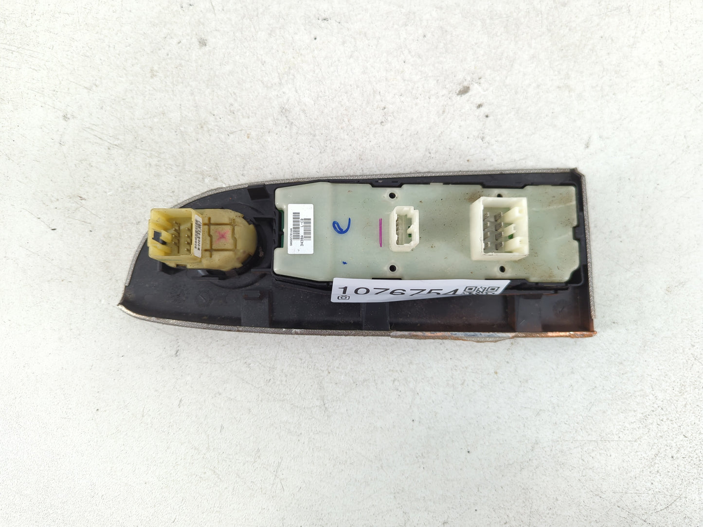 2006-2010 Jeep Grand Cherokee Master Power Window Switch Replacement Driver Side Left P/N:04602781AA Fits OEM Used Auto Part