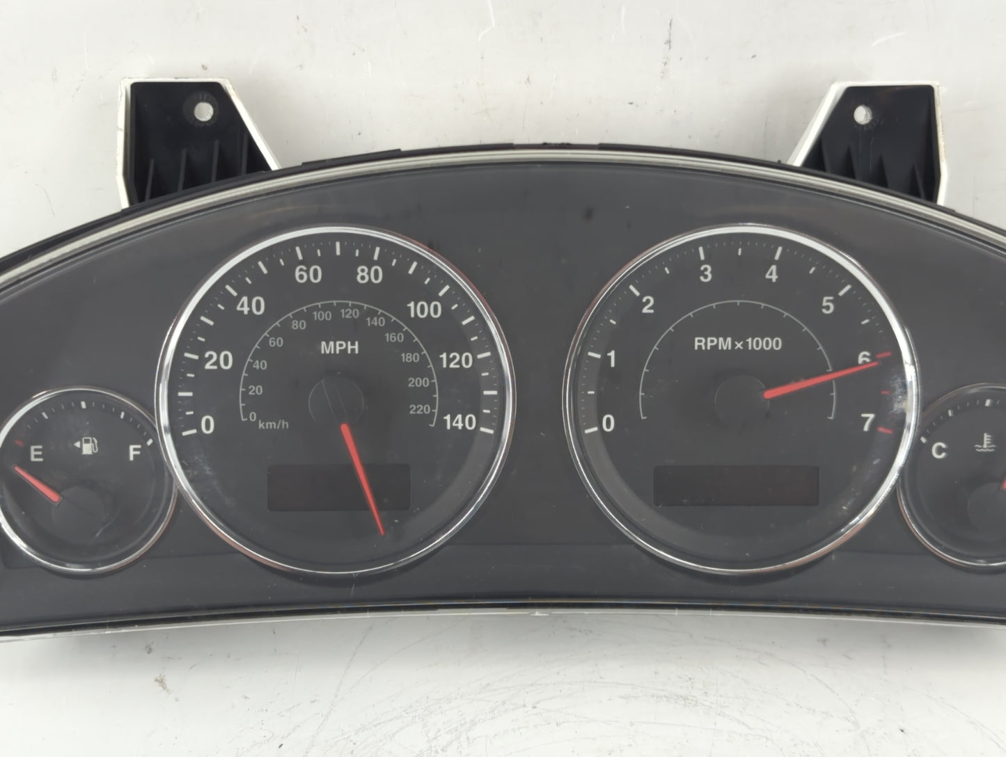 2009-2010 Jeep Grand Cherokee Instrument Cluster Speedometer Gauges P/N:05172500AF 05172500AG Fits Fits 2009 2010 OEM Used A