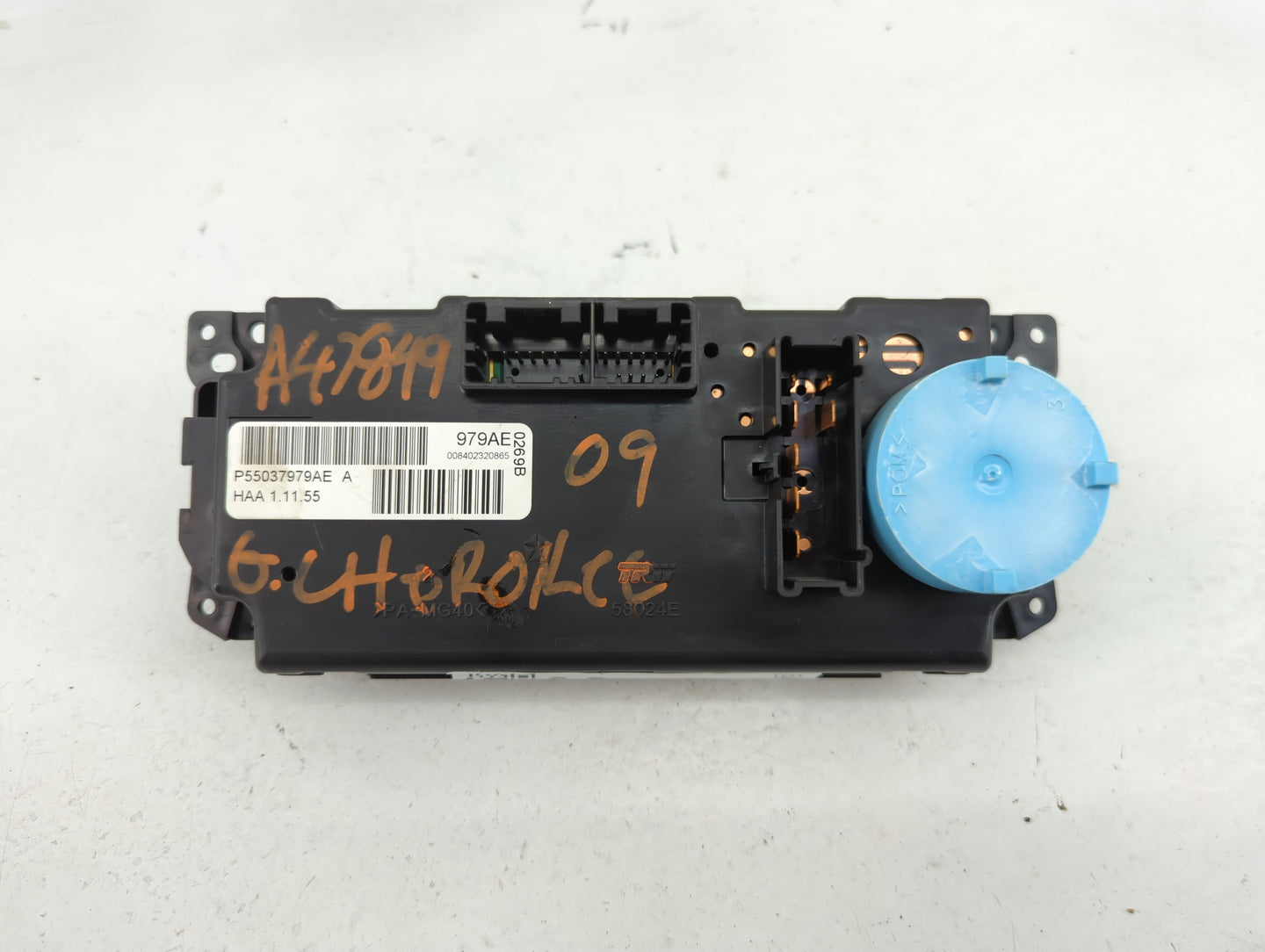 2007-2010 Jeep Grand Cherokee Climate Control Module Temperature AC/Heater Replacement P/N:55037979AE Fits OEM Used Auto Par