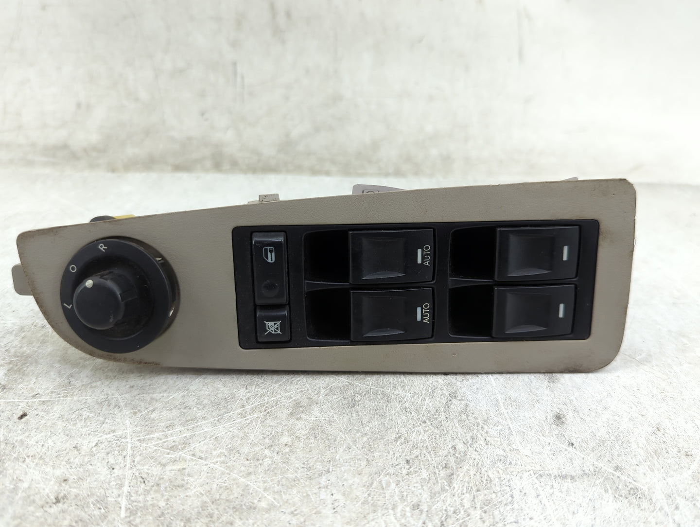 2006-2010 Jeep Grand Cherokee Master Power Window Switch Replacement Driver Side Left P/N:04602736AA Fits OEM Used Auto Part