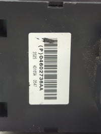 2006-2010 Jeep Grand Cherokee Master Power Window Switch Replacement Driver Side Left P/N:04602736AA Fits OEM Used Auto Part