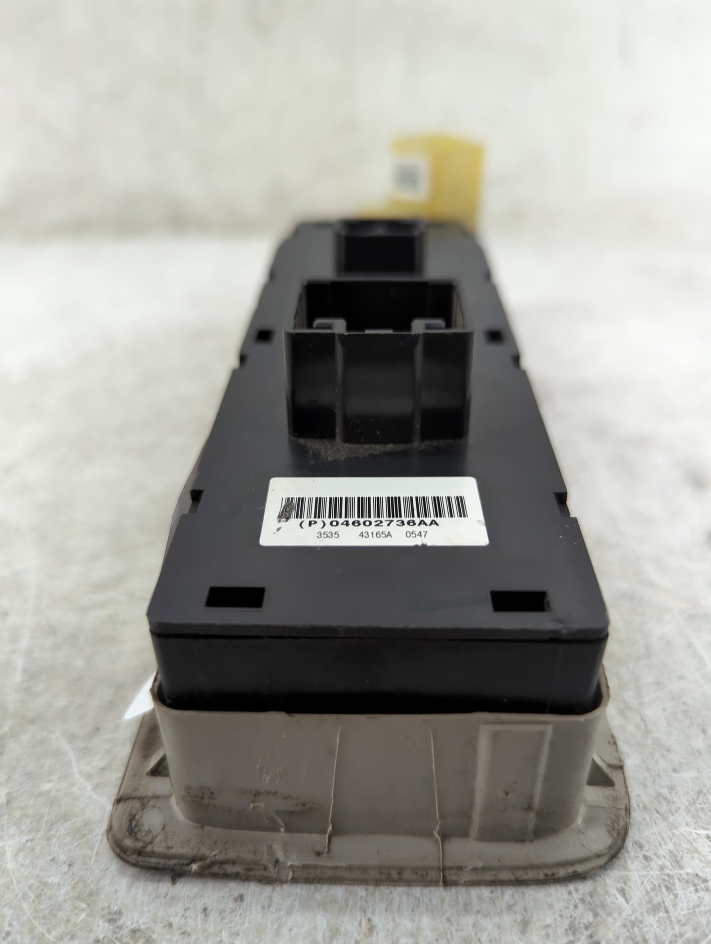 2006-2010 Jeep Grand Cherokee Master Power Window Switch Replacement Driver Side Left P/N:04602736AA Fits OEM Used Auto Part